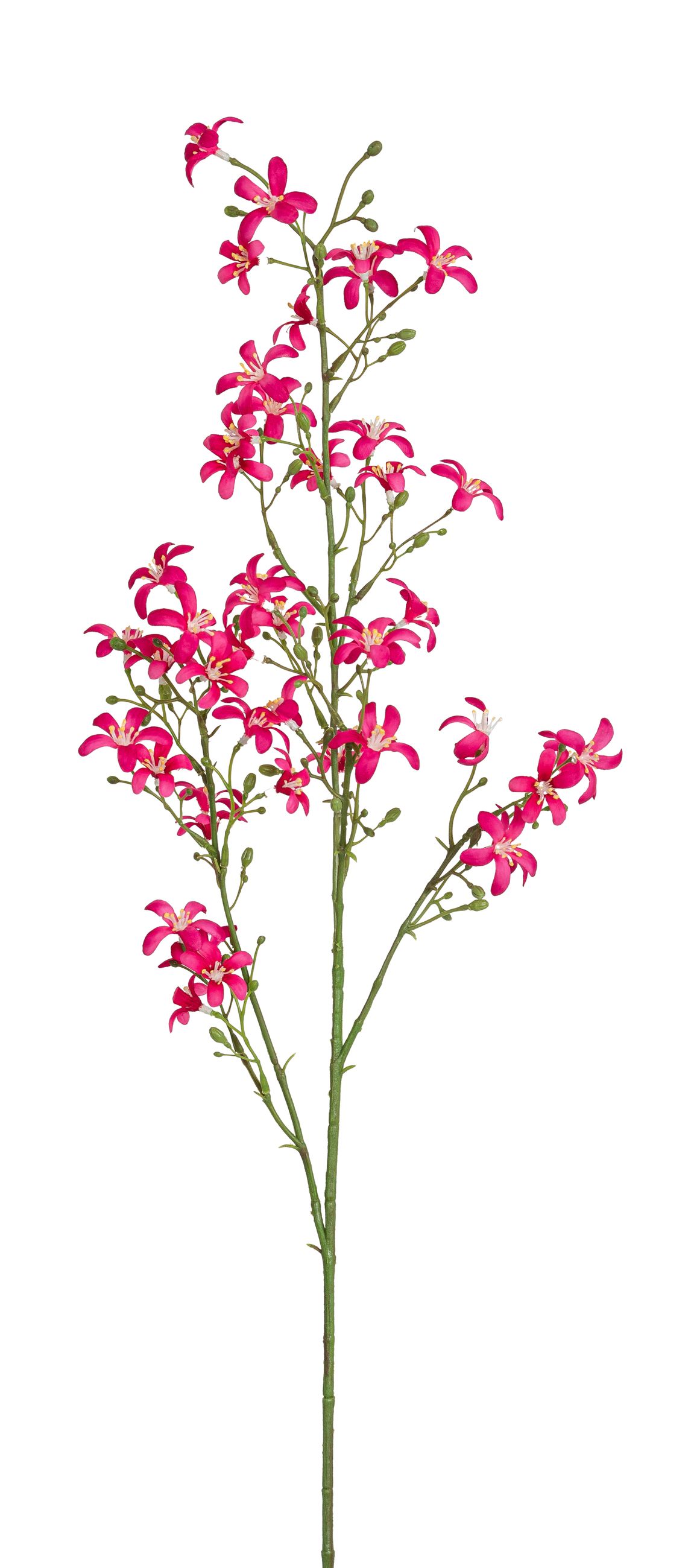 Blütenzweig 3-fach 96cm Farbe: cerise
