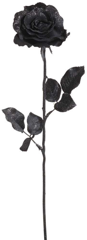 G.-Rose 64cm Blütenkopf Ø ca. 8,5cm Farbe: schwarz