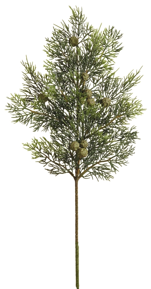 Zypressenzweig 11-fach 51cm Farbe: grün