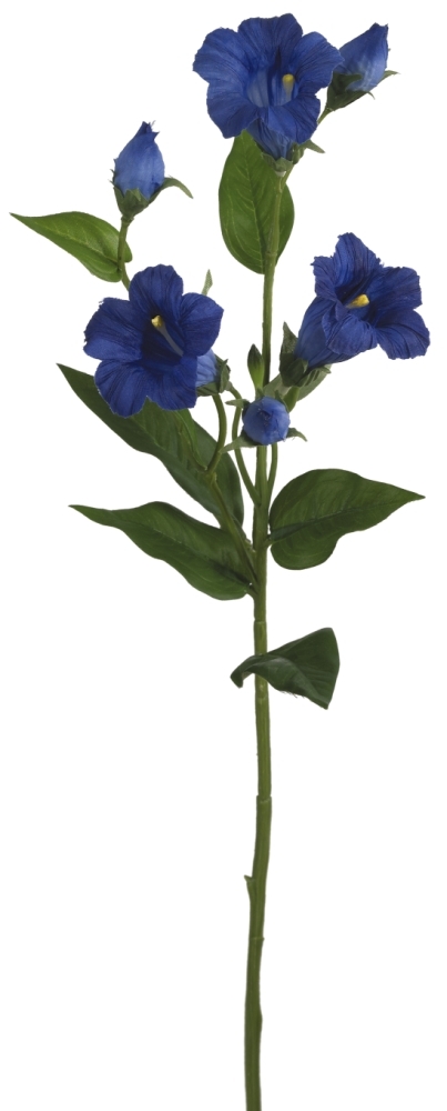 Enzian x 6 51cm Blütenkopf Ø ca. 5cm Farbe: blau