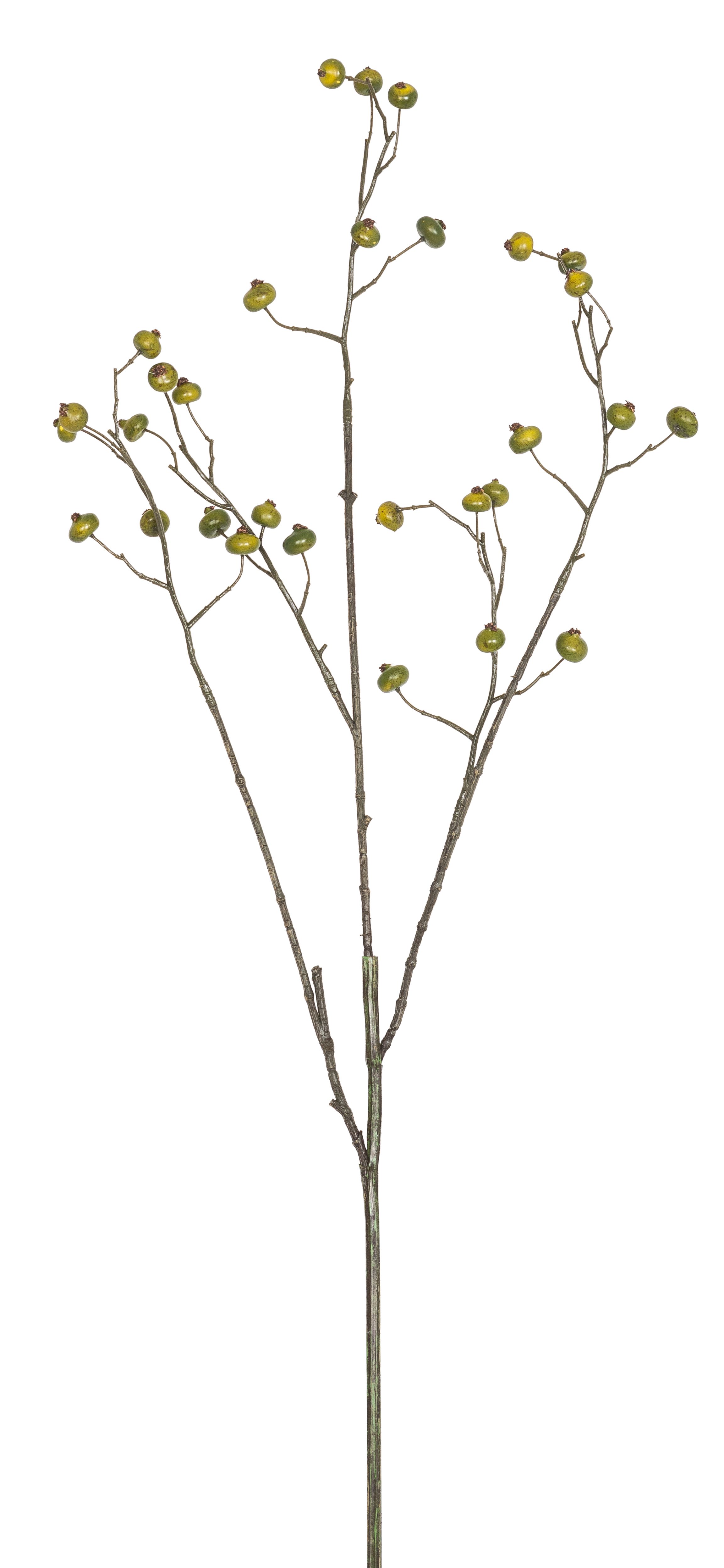 Beerenzweig 5-fach 82cm Farbe: grün