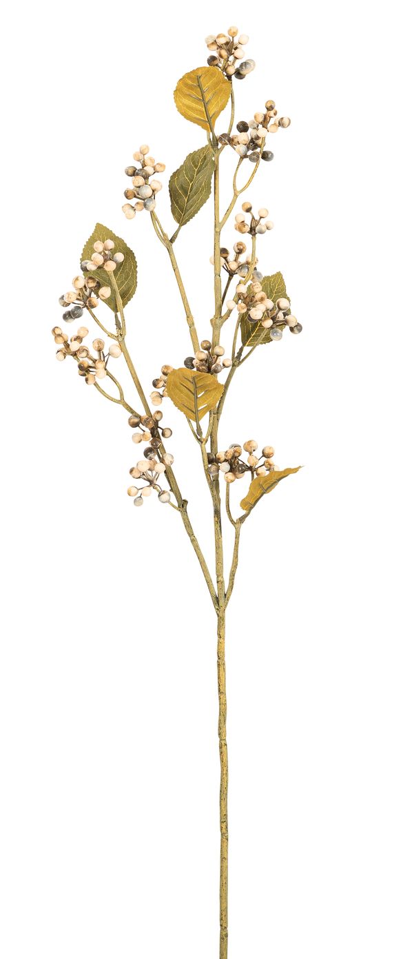 Aroniabeerenzweig x 20 78cm Farbe: creme