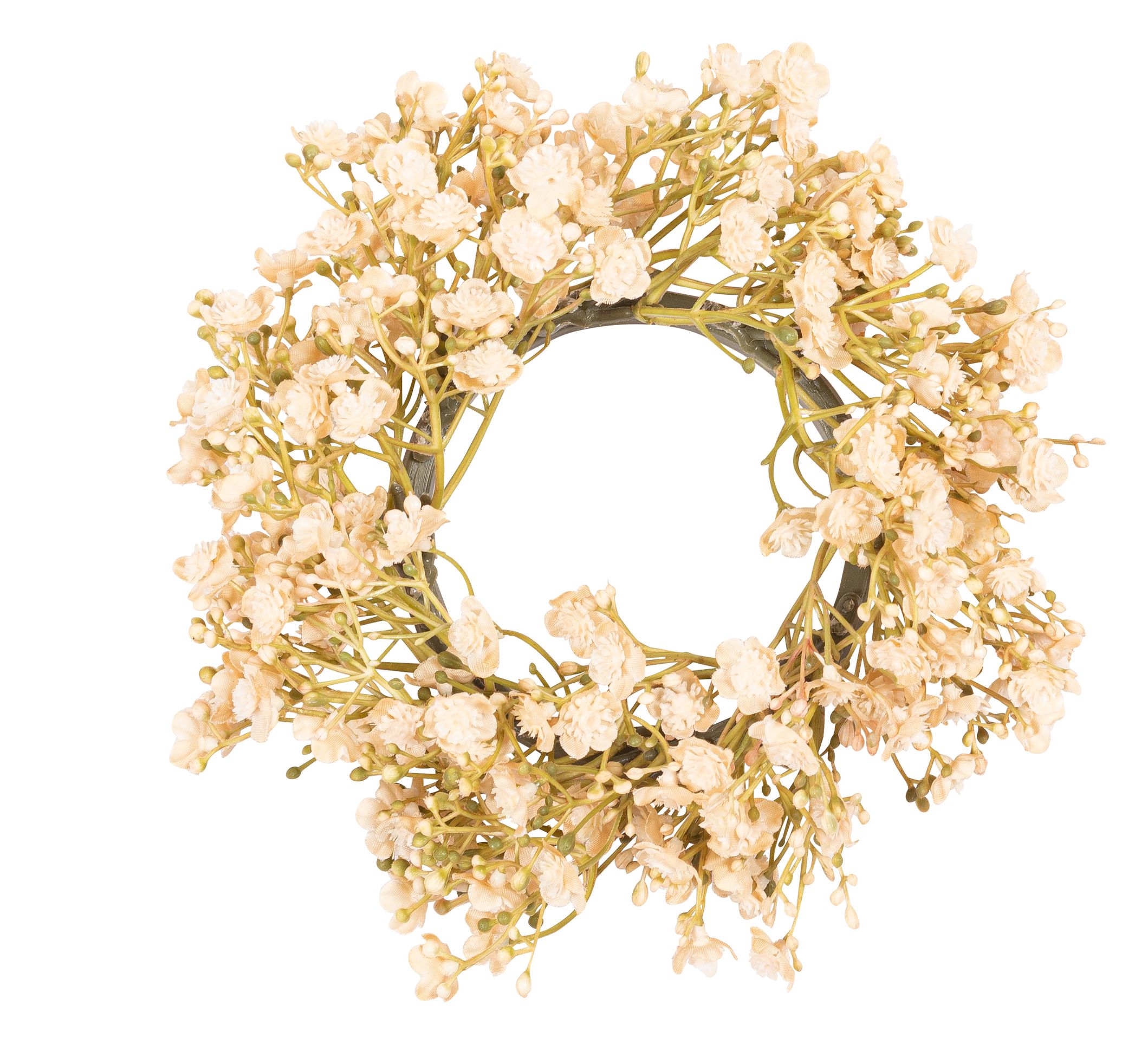 Gypsophilakränzchen 20cm Farbe: creme