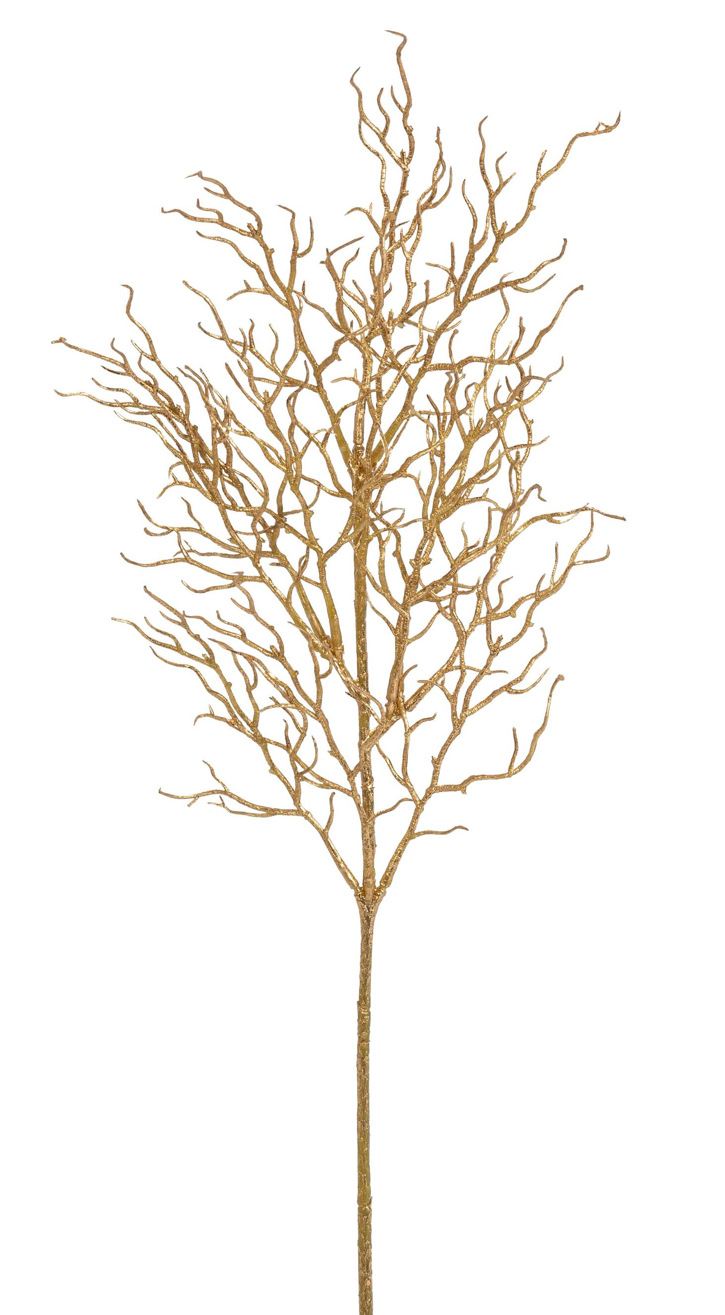 Korallenzweig 5-fach 50cm Farbe: gold