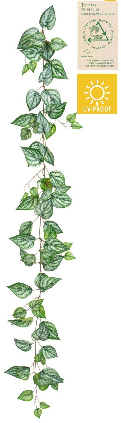 Calatheagirlande UV RE x 74 150cm Farbe: grün-weiß