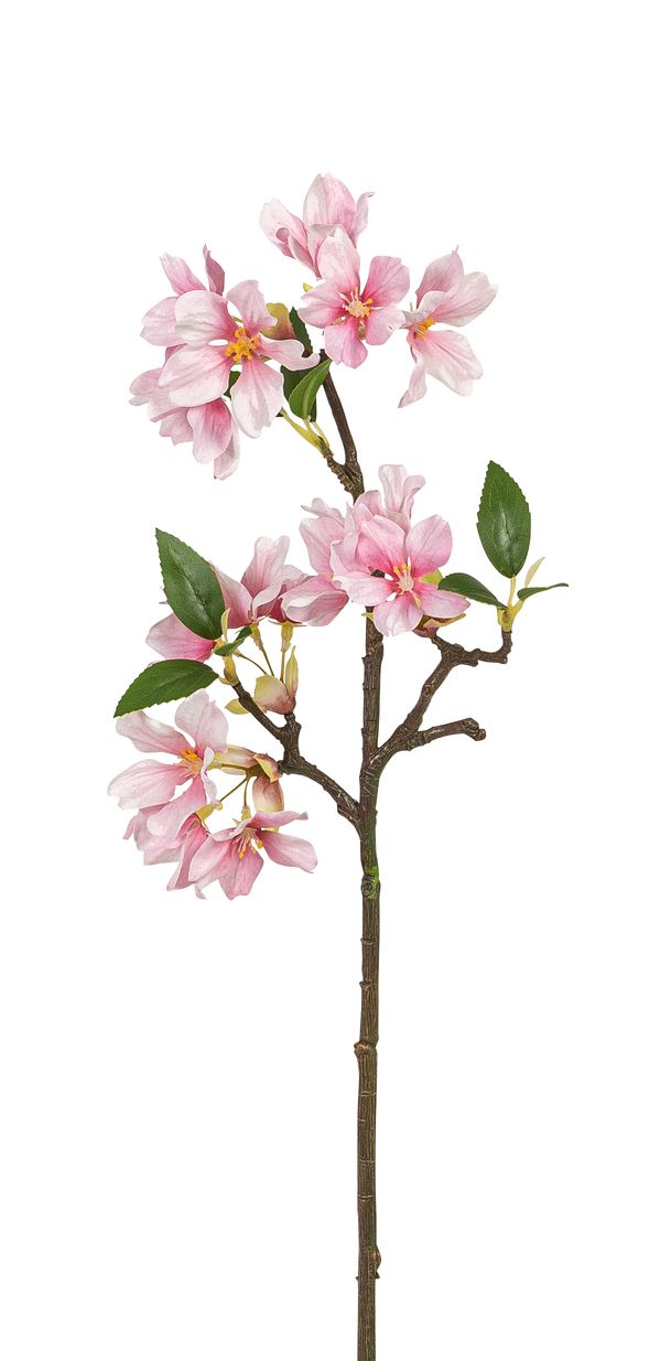 Kirschblütenzweig 3-fach 42cm Farbe: rosé