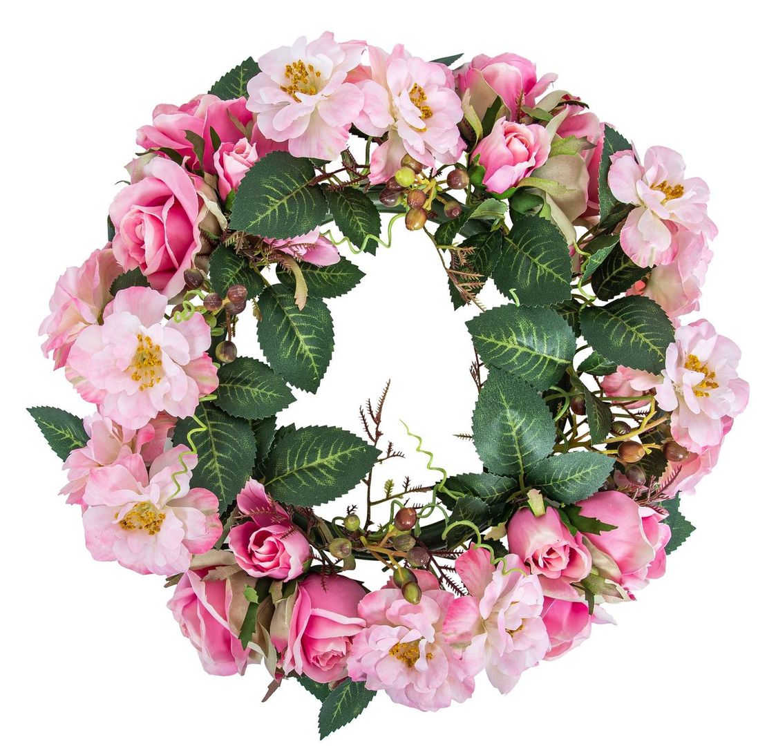Rosenkranz 30cm Farbe: rosé-gemischt