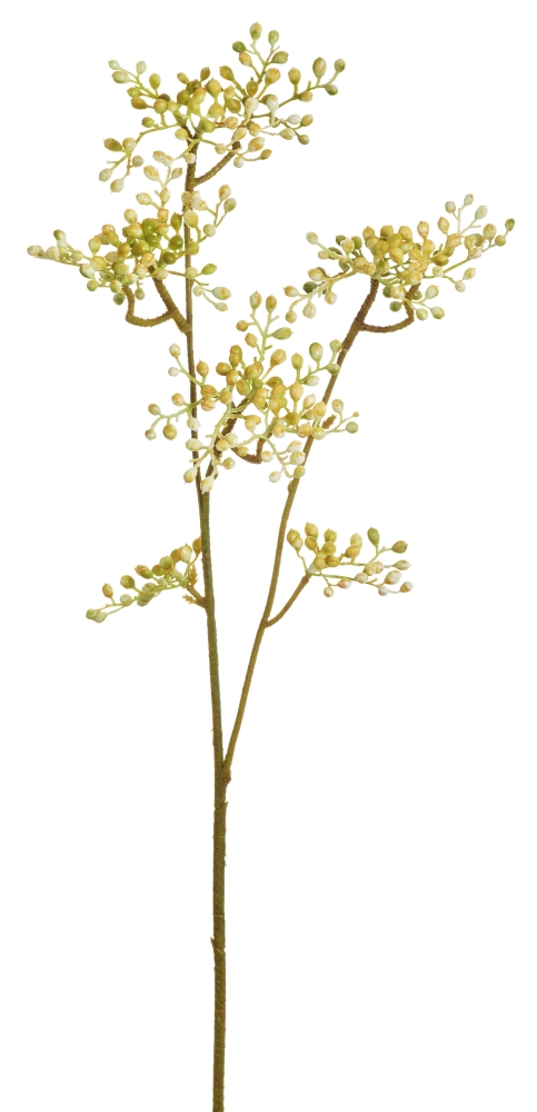 Holunderzweig x 10 63cm Farbe: gelb
