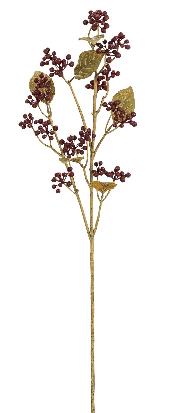 Aroniabeerenzweig x 20 78cm Farbe: burgund