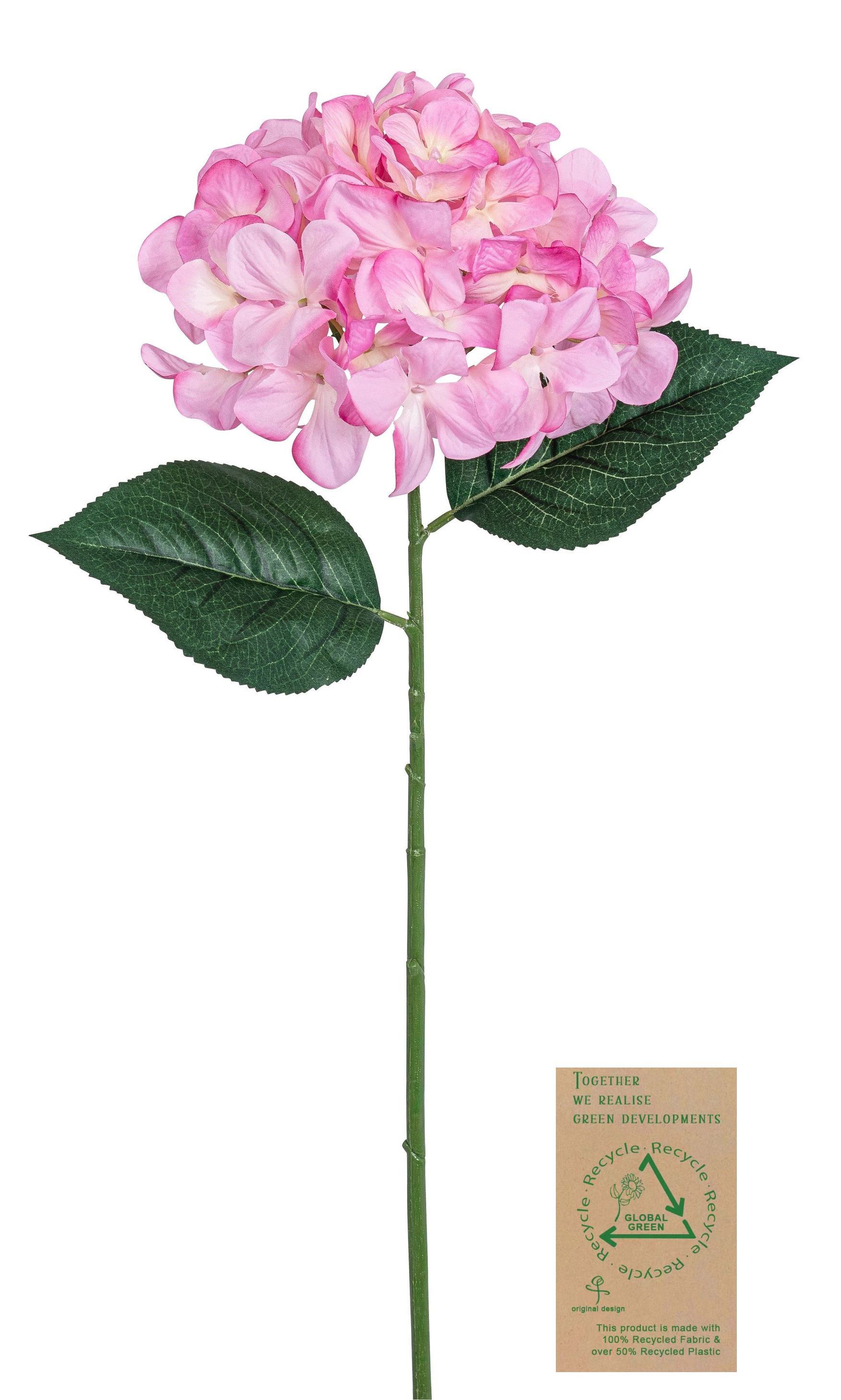 Hortensie RE 68cm Blütenkopf Ø ca. 23cm Farbe: malve