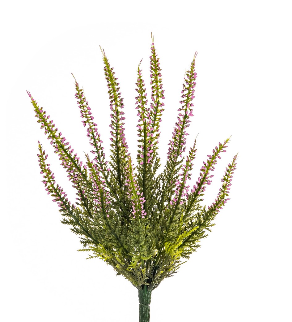 Erikabusch x 15 27cm Farbe: hellila