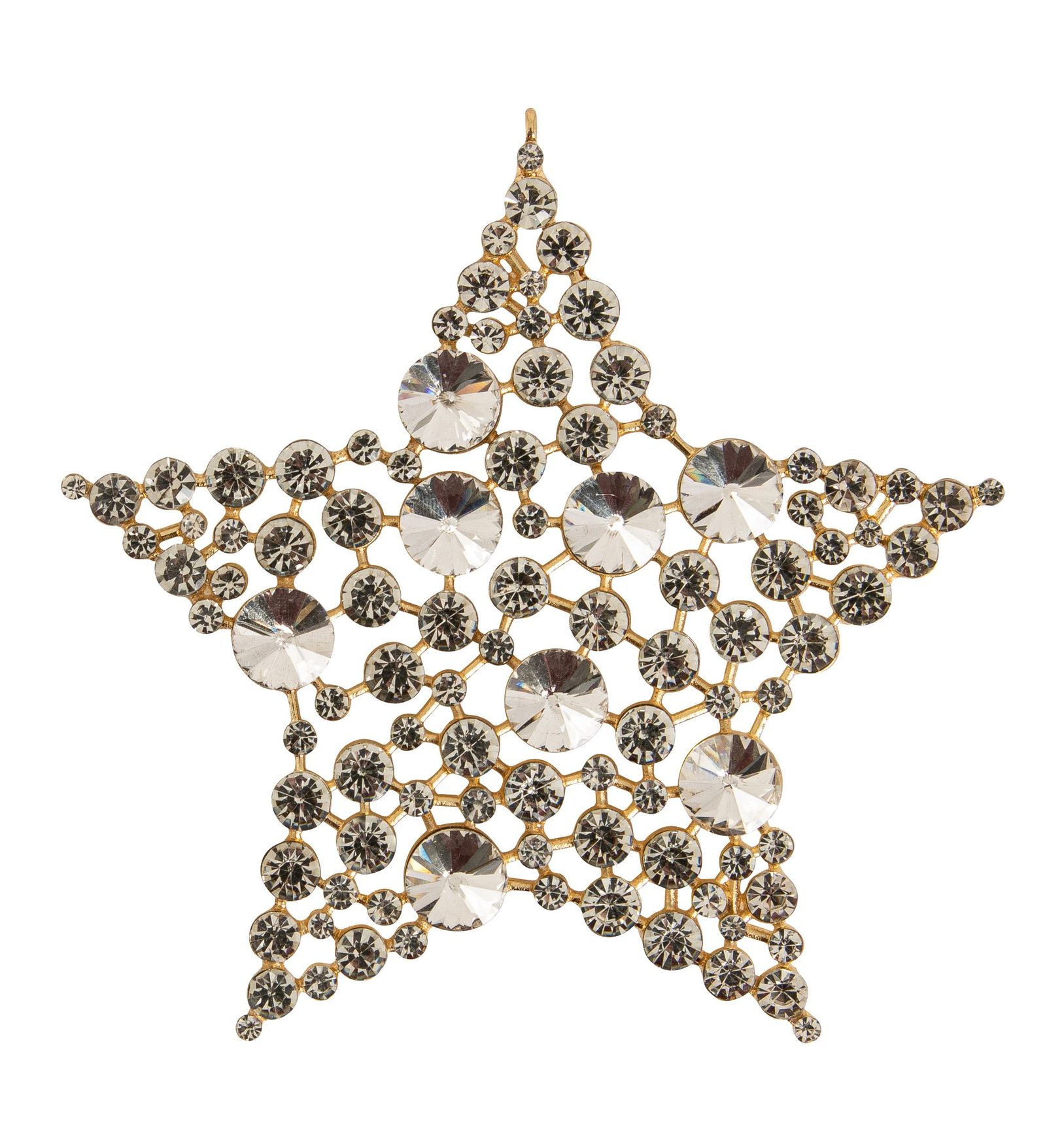 Diamant-Stern z.H. 11,5cm Farbe: klar