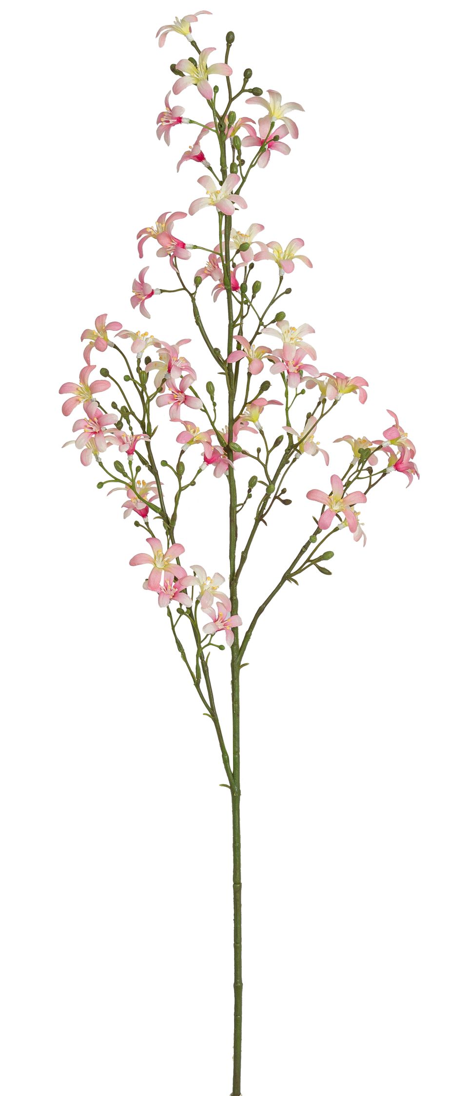 Blütenzweig 3-fach 96cm Farbe: rosé-weiß