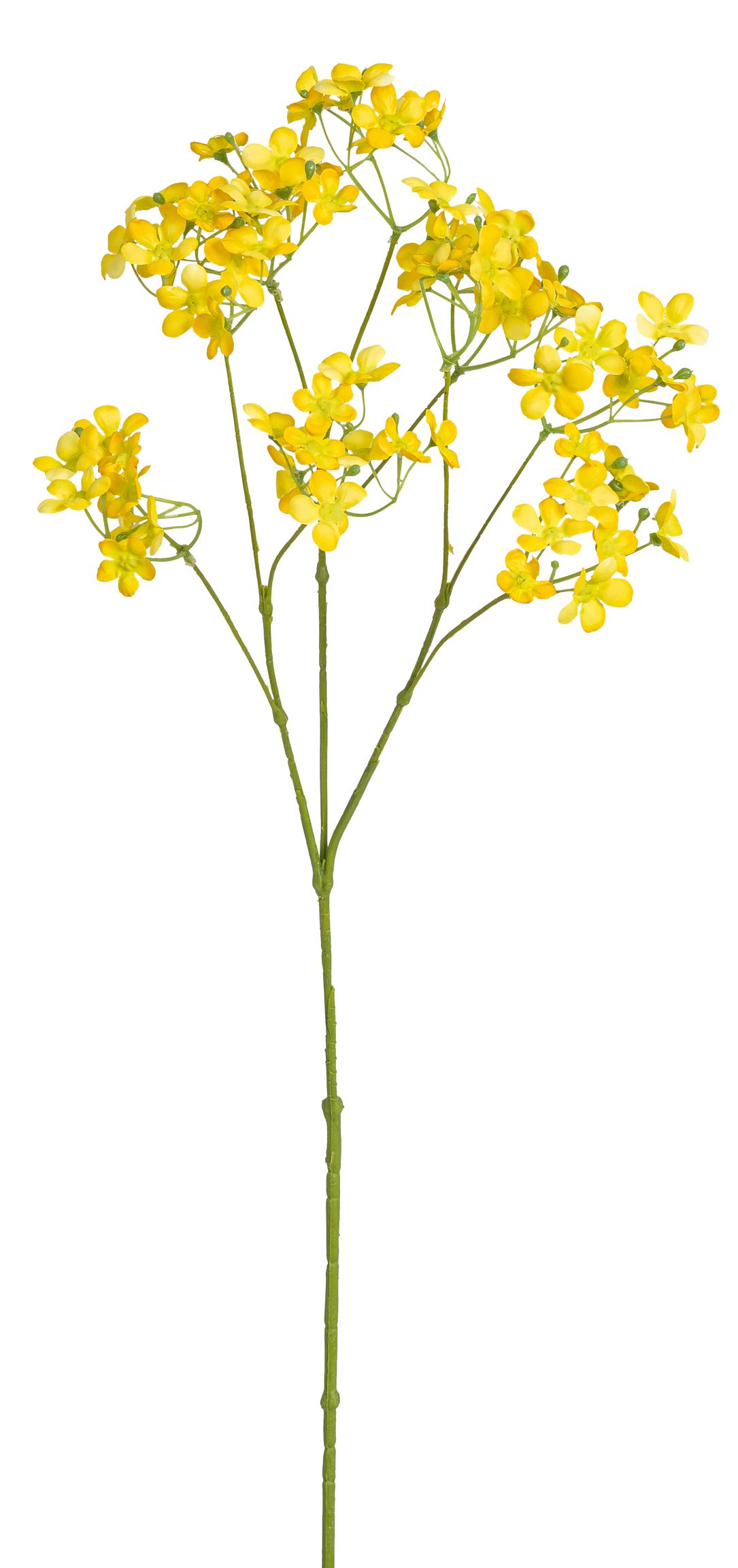 Blütchenzweig 3-fach 73cm Farbe: gelb