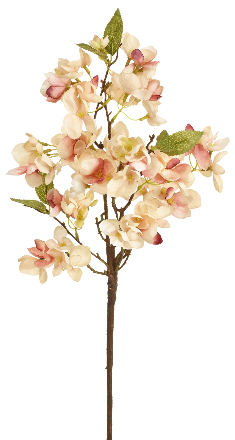 Blütenzweig 8-fach 60cm Farbe: rosé-gemischt