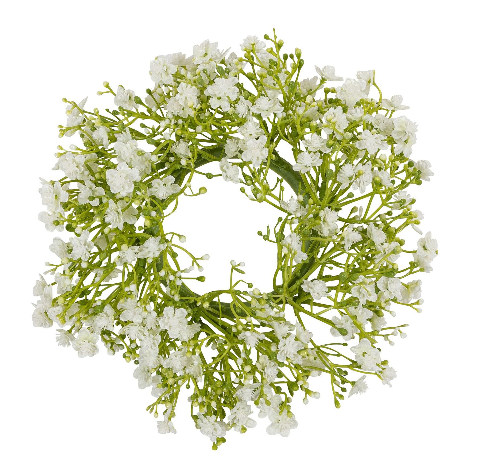 Gypsophilakränzchen 20cm Farbe: weiß