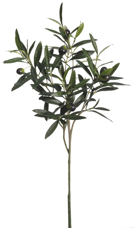 Olivenzweig 9-fach 53cm Farbe: grün-braun