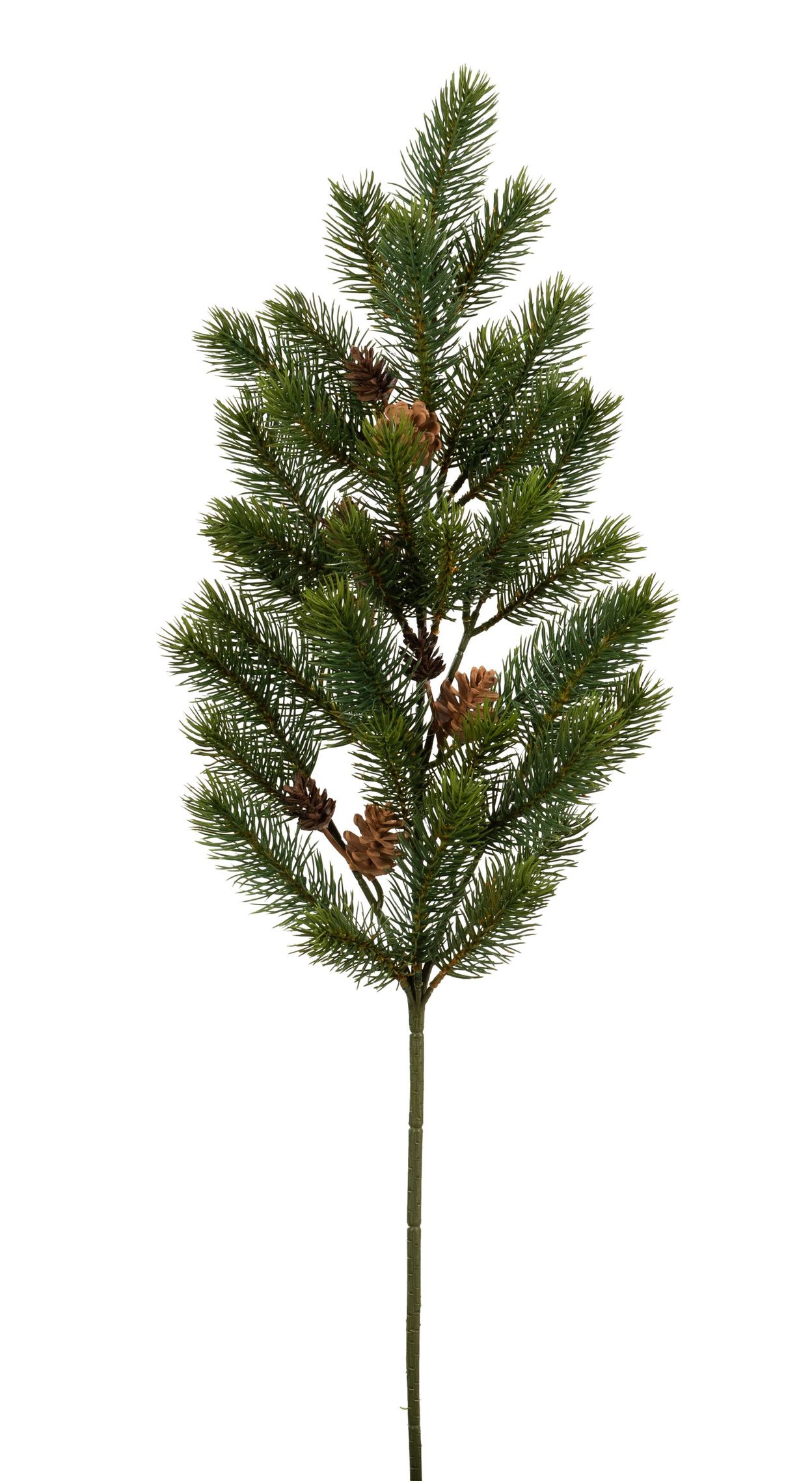 Tannenzweig x 35 mit Zapfen 76cm Farbe: grün-braun