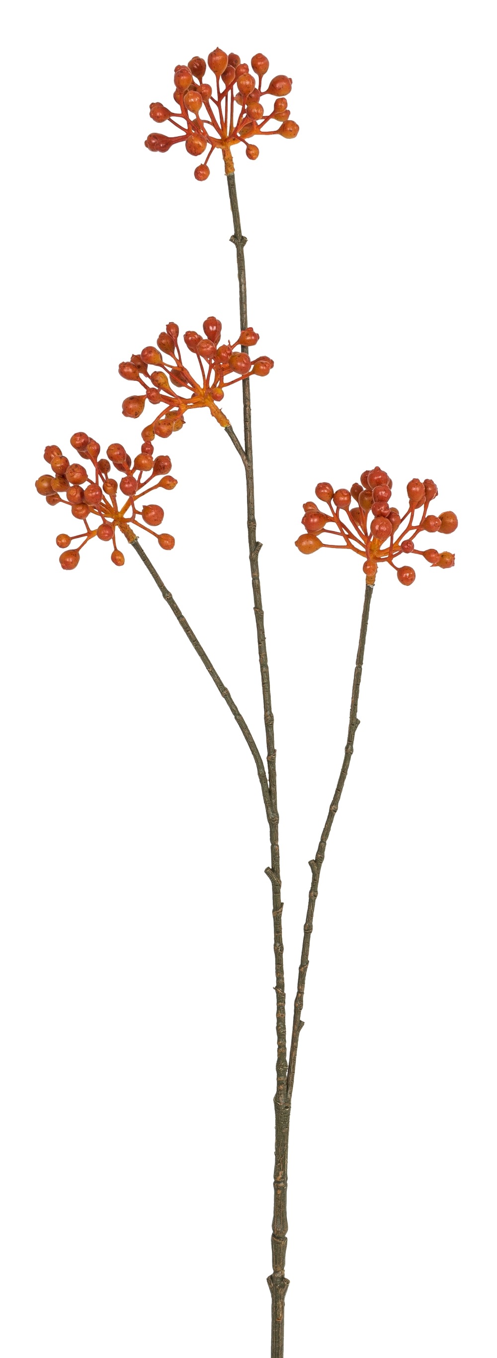 Beerendoldenzweig x 4 91cm Farbe: orange